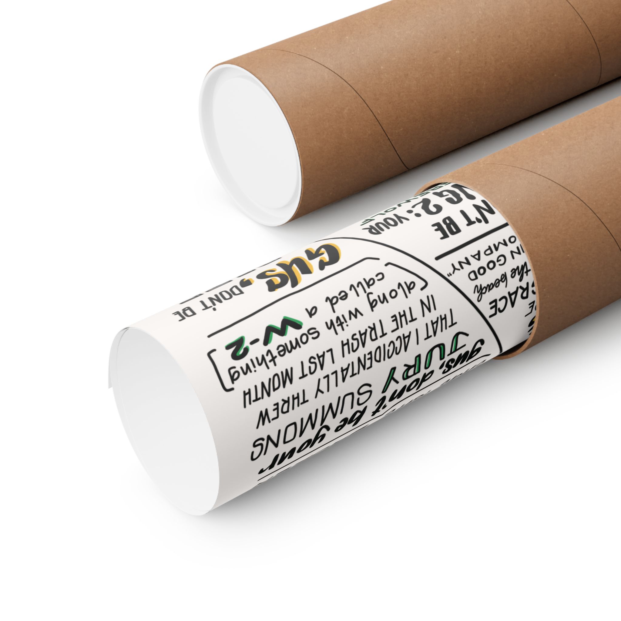 Psych | "Gus, Don't Be A..." Quotes | Matte Vertical Poster - Image 7