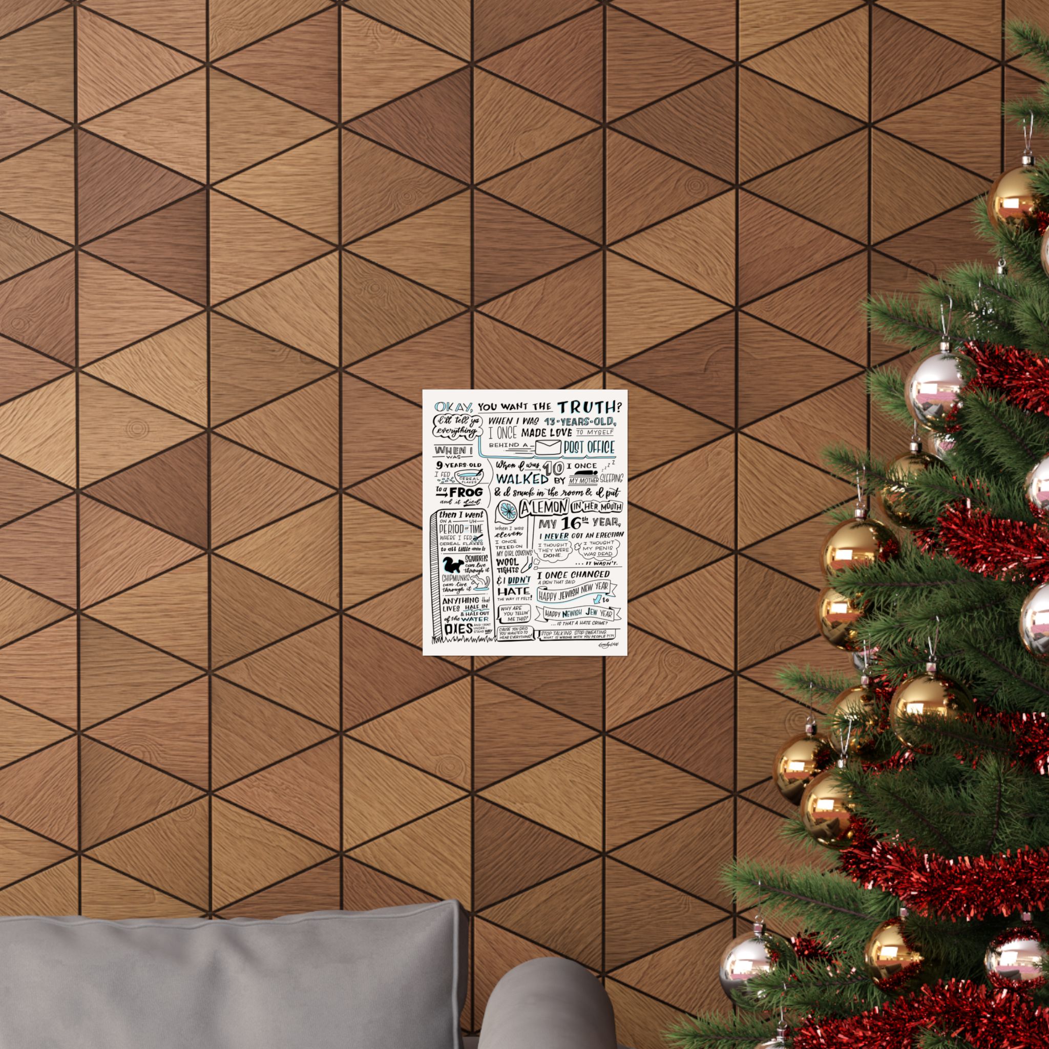 New Girl | Nick Miller's Secrets | Matte Vertical Poster - Image 8